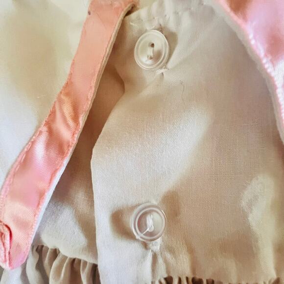 Polly Flinders Dress 4T + Vintage Rosette Smocked - Picture 8 of 12